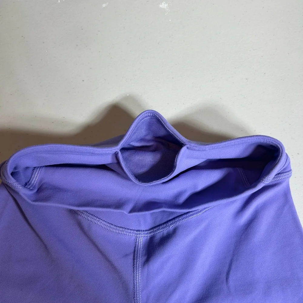 lululemon athletica Purple High-Waisted Bike Shorts